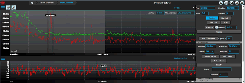 PLA II Analyze Detected Power Line Signals